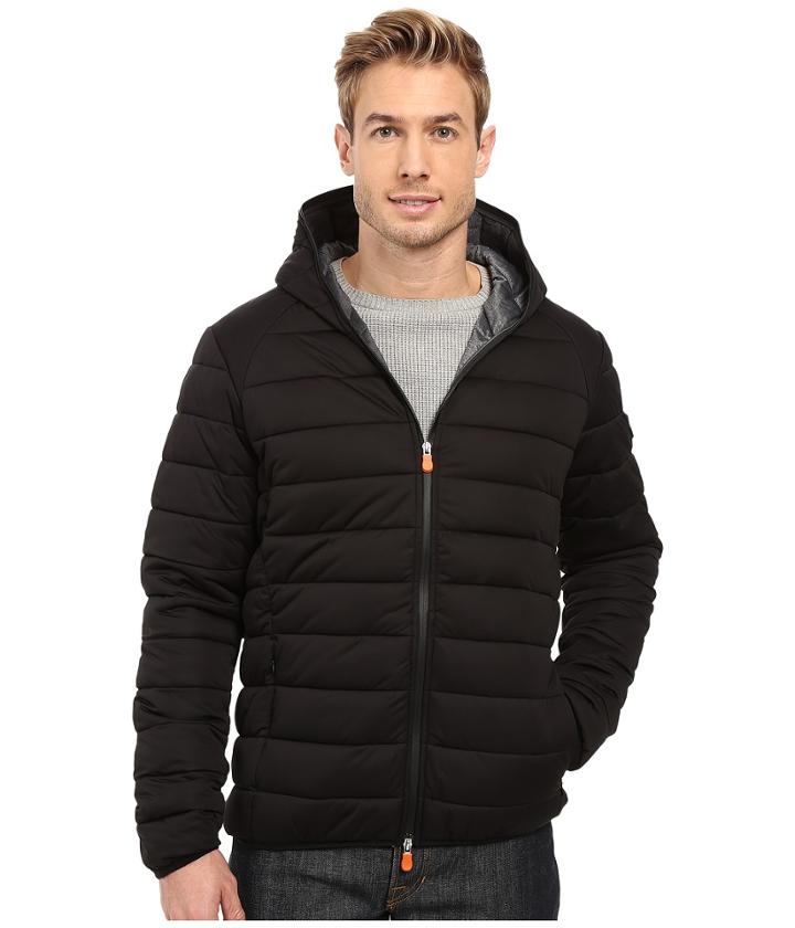 Save The Duck - Sold Hooded Solid Stretch