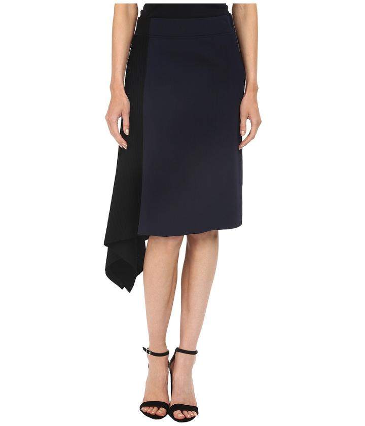 Neil Barrett - Mixed Yarns Technical Bicolour Skirt