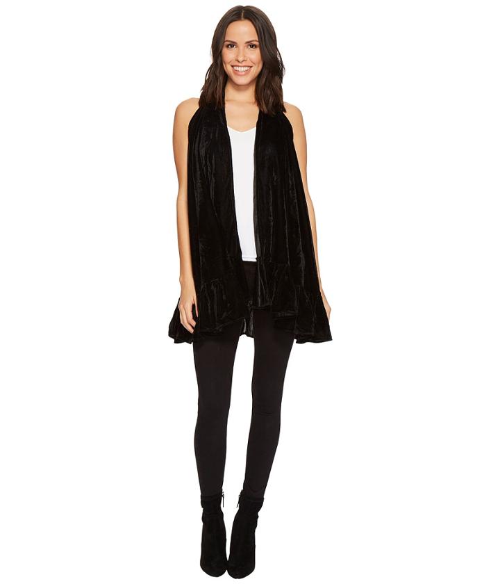 Collection Xiix - Velvet Ruffle Vest
