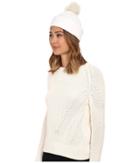 Ugg - Quilted Fabric Hat W/ Pom
