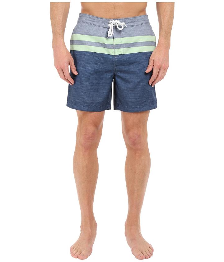 Original Penguin - Chambray Stripe Print Fixed Volley