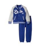 Ralph Lauren Baby - Cotton Terry Jacket Pants Set