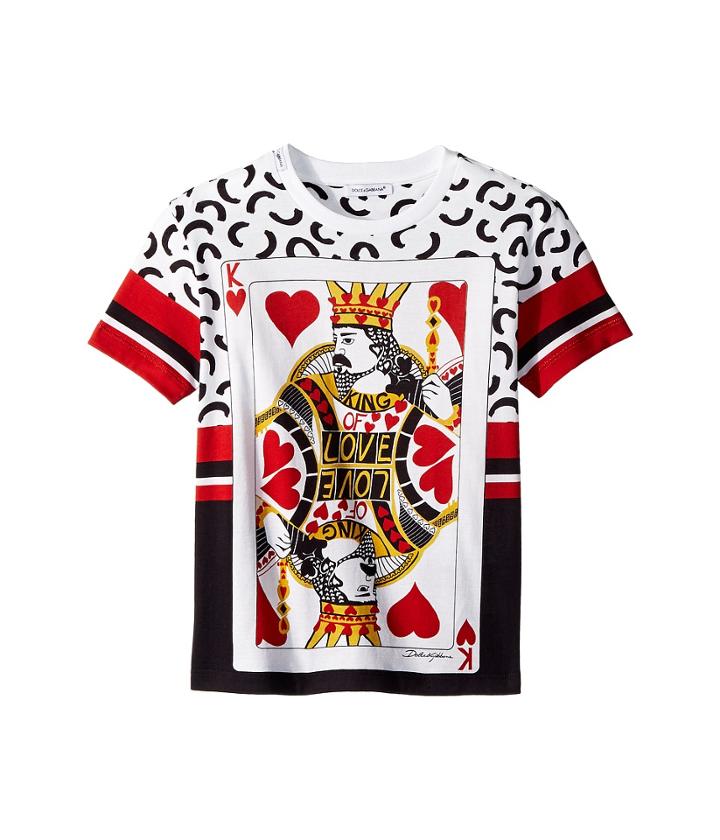 Dolce &amp; Gabbana Kids - King Of Hearts T-shirt