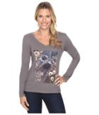 Life Is Good - Love This Day Flower Photo Long Sleeve Pocket Tee