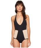 L*space - Fireside Color Block One-piece