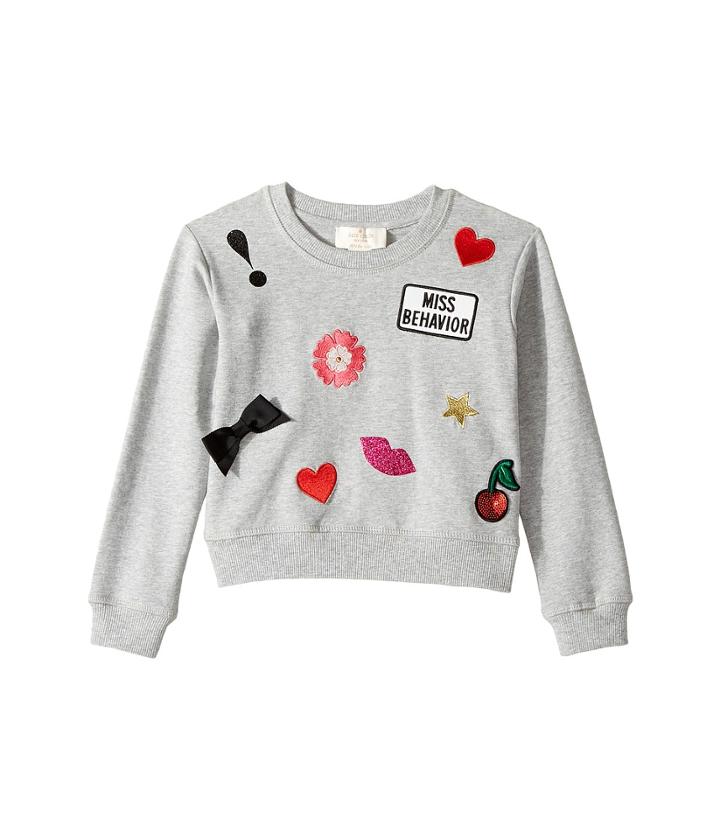Kate Spade New York Kids - Patched Sweatshirt