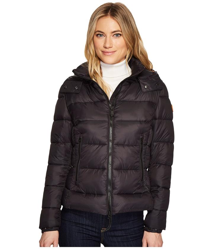 Save The Duck - Short Coat With Removable Hood