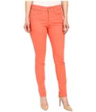 Nydj Petite - Petite Alina Leggings In Coral Branch