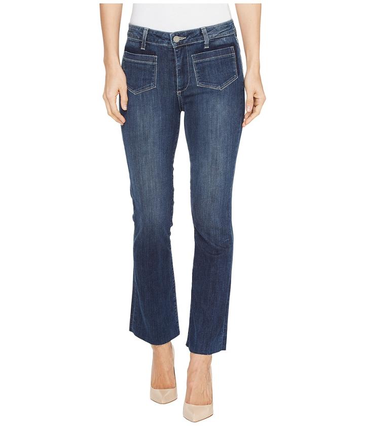 Paige - Colette W/ Patched Shadow Pocket And Raw Hem In Donna