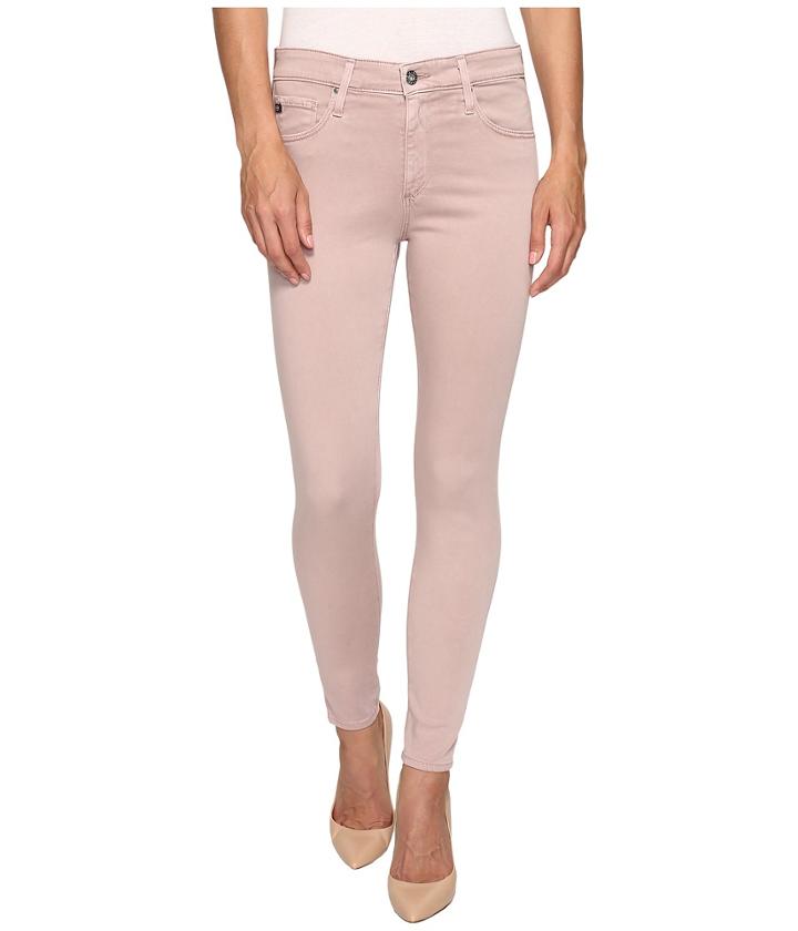 Ag Adriano Goldschmied - Farrah Crop In Sulfur Deco Mauve