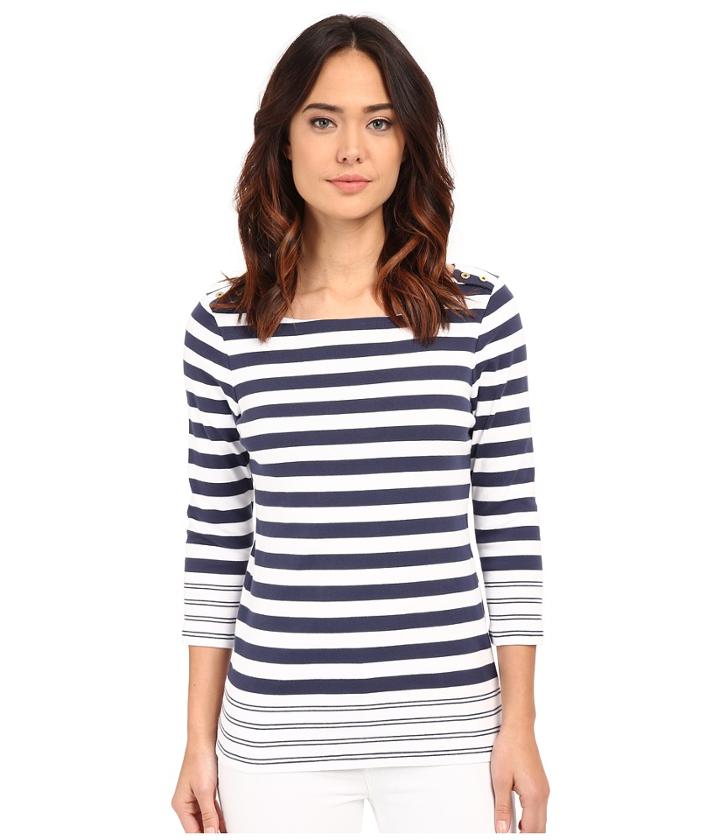 Pendleton - Corina Stripe Rib Tee