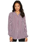 Fdj French Dressing Jeans - Stripe Long Sleeve Blouse
