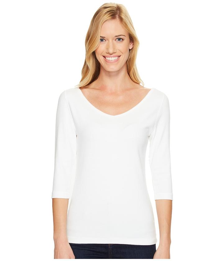 Royal Robbins - Kickback To Front 3/4 Sleeve Top