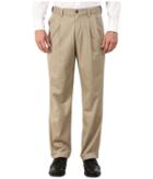 Dockers Men's - Comfort Khaki Stretch Relaxed Fit Pleated