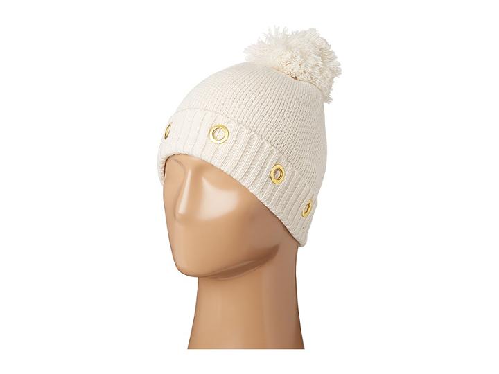 Steve Madden - Solid Grommet Cuff Hat
