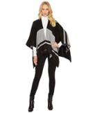 Ted Baker - Stairway Stripe Blanket Cape