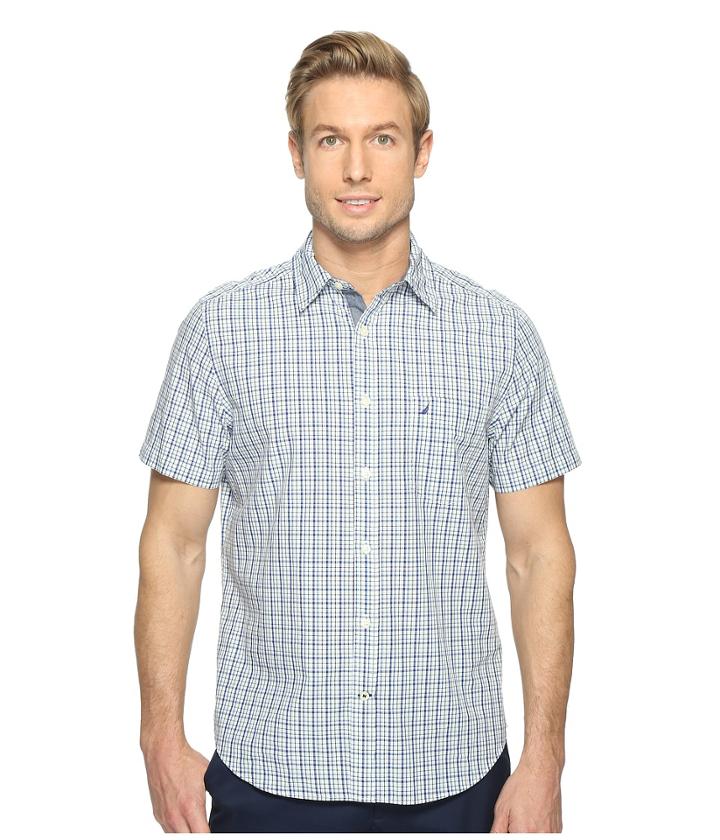 Nautica - Short Sleeve Multi Plaid Shirt