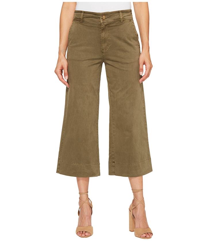 Lucky Brand - Wide Leg Crop In Dark Olive