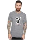 The Original Retro Brand - Playboy Short Sleeve Tri-blend Tee