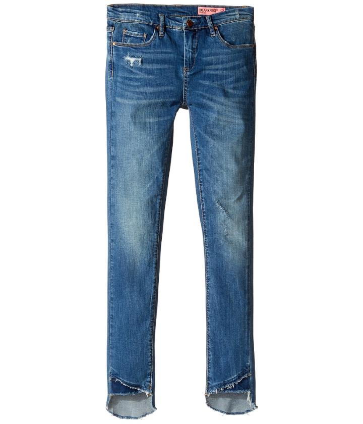 Blank Nyc Kids - Denim Raw Edge Detail Skinny In Appy Happy