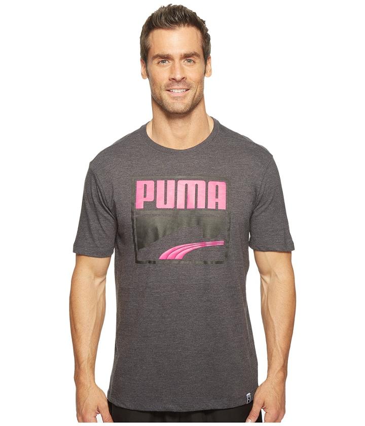 Puma - Contrast Suede Tee
