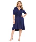 Kiyonna - Refined Ruched Dress