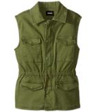 Hudson Kids - Twill Utility Vest With Embroidery