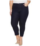 Nydj Plus Size - Plus Size Alina Ankle Jeans In Rinse