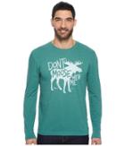 Life Is Good - Don't Moose Long Sleeve Crusher Tee