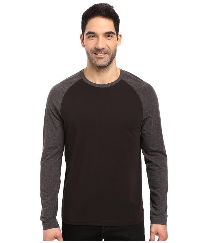 Kenneth Cole Sportswear - Cotton Tech Color Block Long Sleeve T-shirt