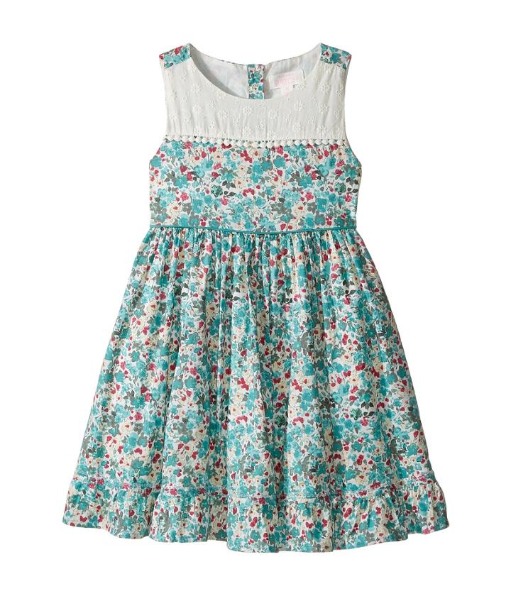 Pumpkin Patch Kids - Floral Paneled Dress