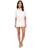Lauren Ralph Lauren - Crushed Cotton Camp Shirt Cover-up