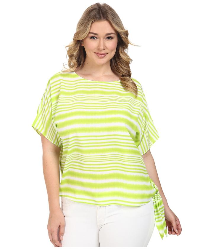 Michael Michael Kors - Plus Size Boca Tie Top