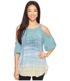 Hard Tail - Cold Shoulder A-line Top