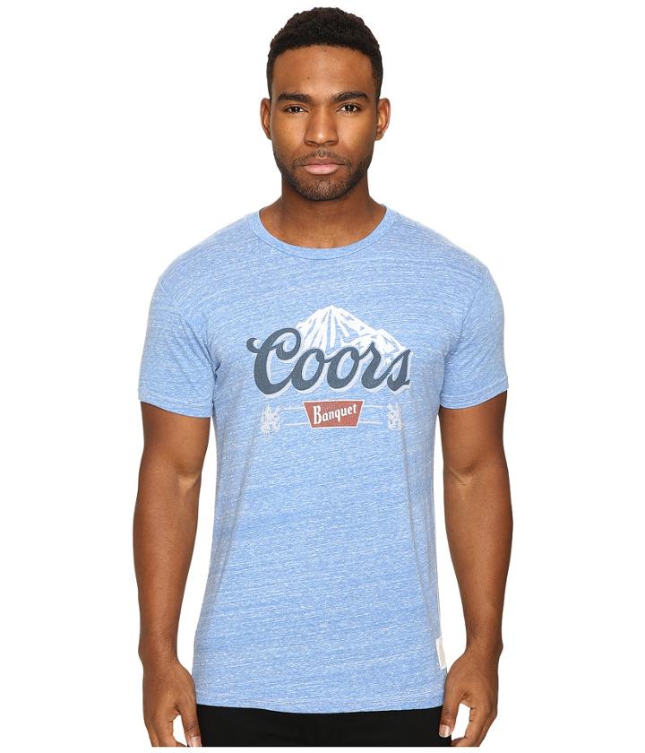 The Original Retro Brand - Short Sleeve Tri-blend Coors Tee