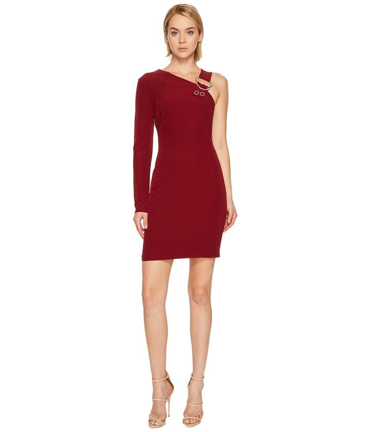 Versace Jeans - One Shoulder Long Sleeve Dress