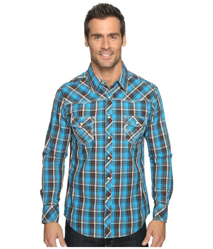 Rock And Roll Cowboy - Long Sleeve Snap B2s9056