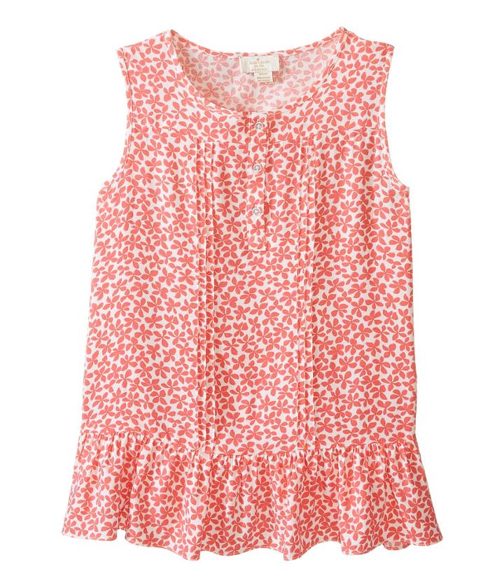 Kate Spade New York Kids - Pleated Top