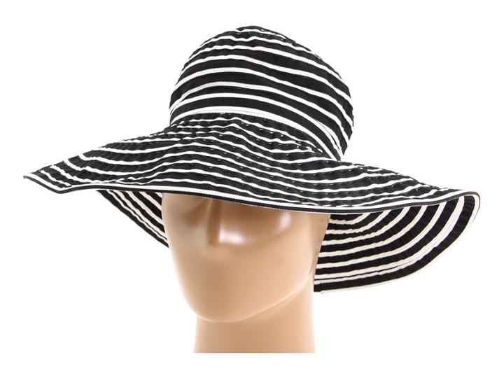San Diego Hat Company - Ribbon Braid Hat Large Brim Stripe