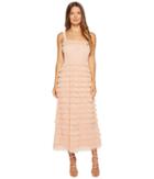 Red Valentino - Tulle Barre Embroidery Dress