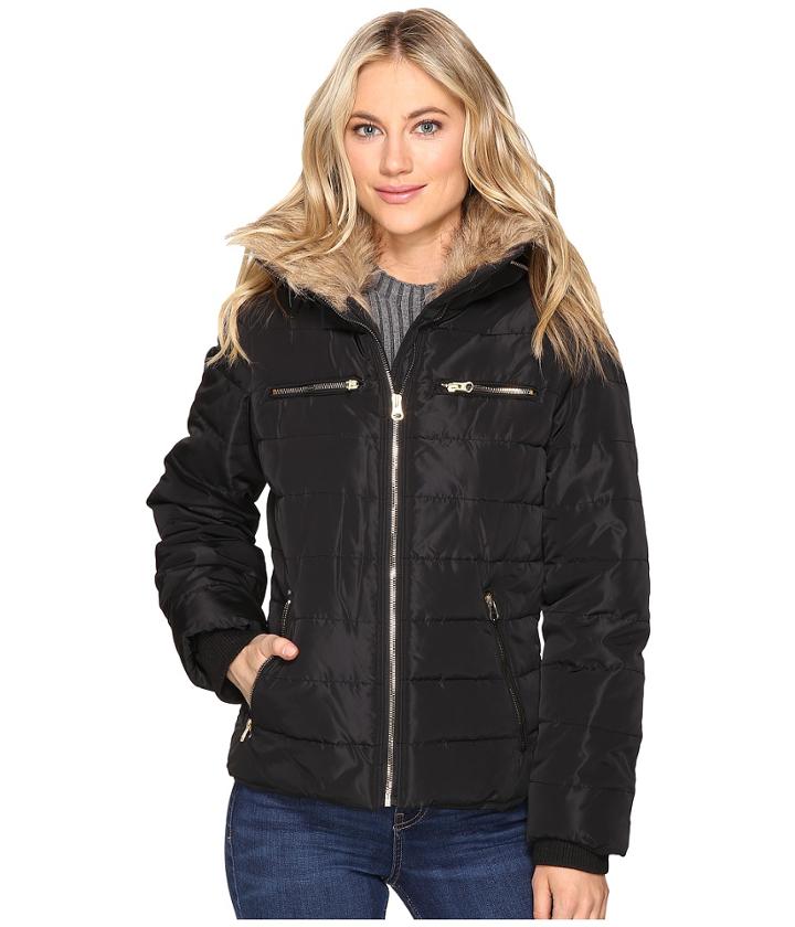 Brigitte Bailey - Solitaire Jacket W/ Faux Fur