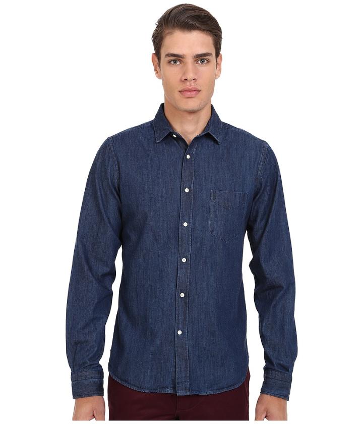 Gant Rugger - R. Indigo Denim Town Collar