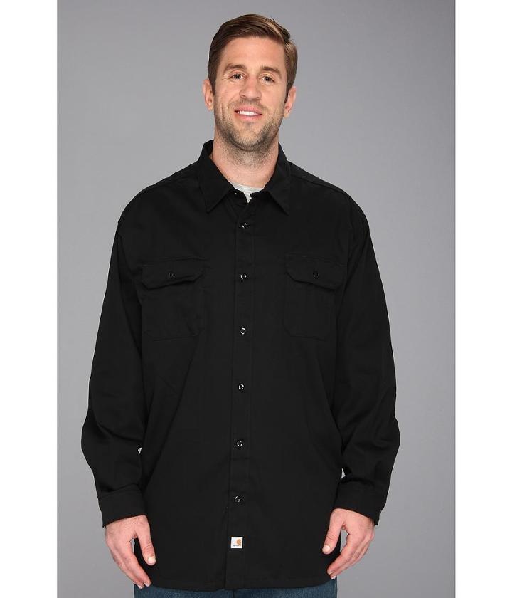 Carhartt Big Tall Twill L/s Work Shirt