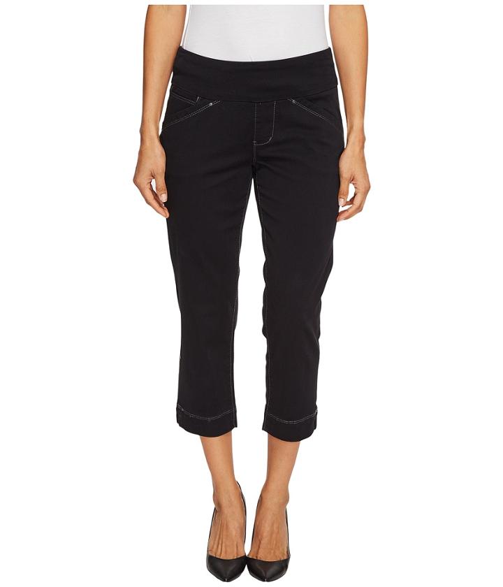 Jag Jeans Petite - Petite Marion Pull-on Crop In Bay Twill