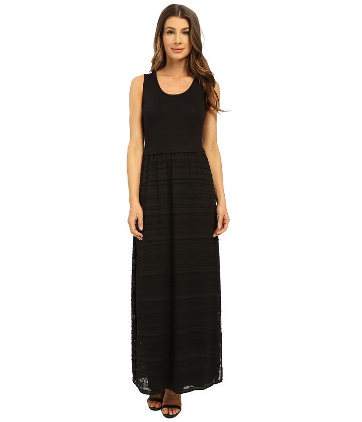 Calvin Klein - Maxi Dress W/ Chiffon Bottom