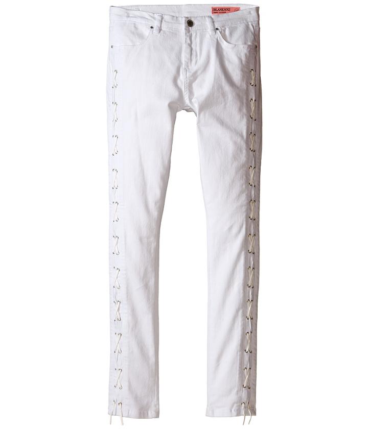 Blank Nyc Kids - Lace-up Skinny In Poptical Illusion