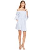 Donna Morgan - Off Shoulder Bell Sleeve Dress With Cf Inverted Pleat