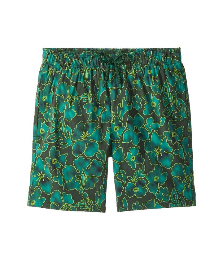 Vilebrequin Kids - Natural Flowers Superflex Swim Trunk