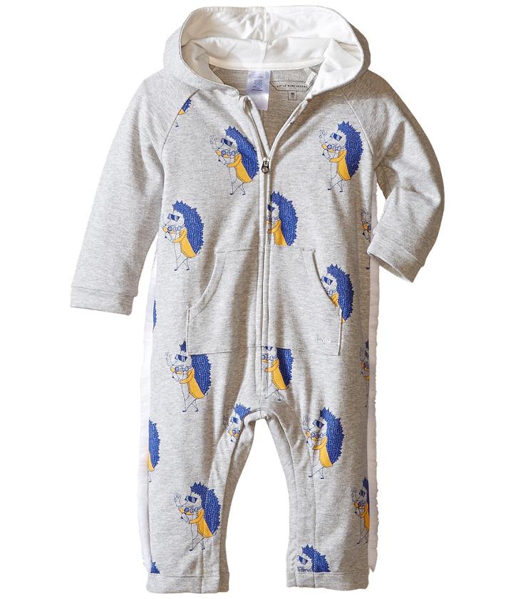 Little Marc Jacobs - All Over Printed And Hooded Bodysuit