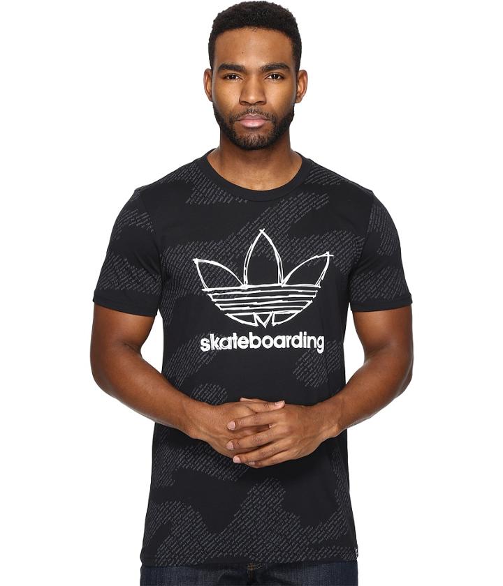 Adidas Skateboarding - Clima 3.0 Word Camo Tee